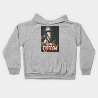 Inhale freedom Kids Hoodie